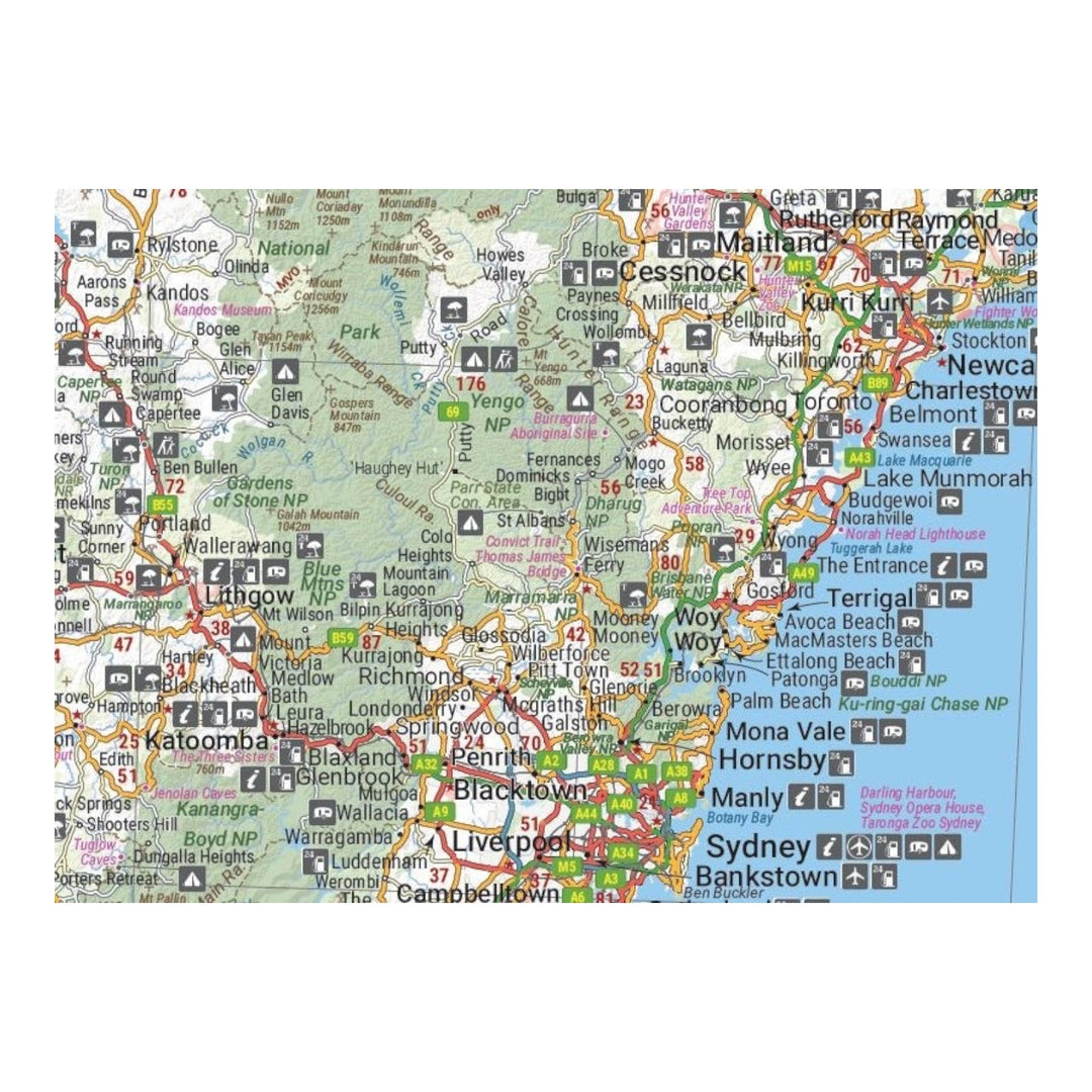 HEMA MAP NSW HANDY