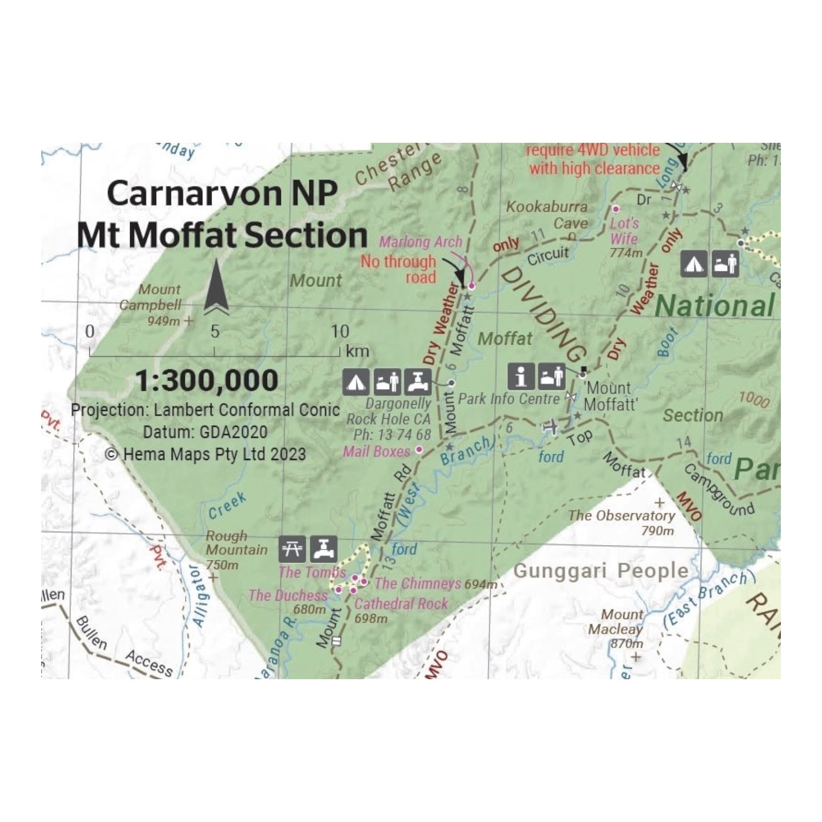 HEMA MAP OUTBACK QUEENSLAND