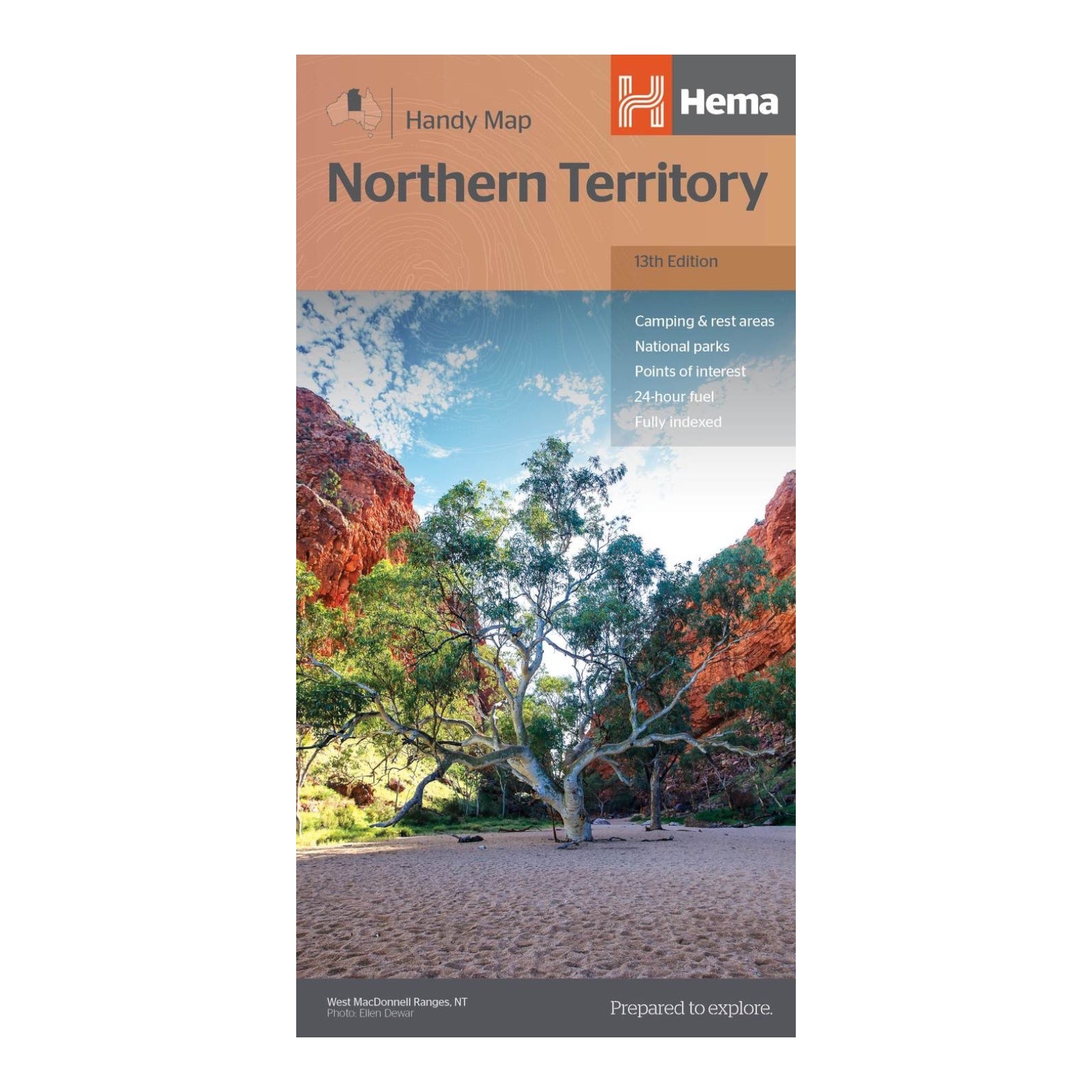 HEMA MAP NORTHERN TERRITORY HANDY