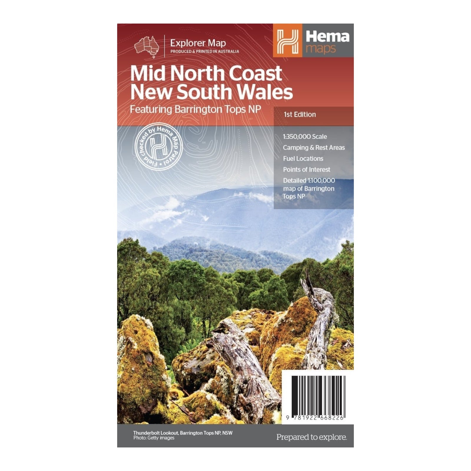 HEMA MAP MID NORTH COAST NSW