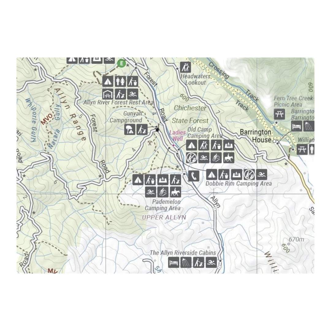 Hema Map Mid North Coast Nsw