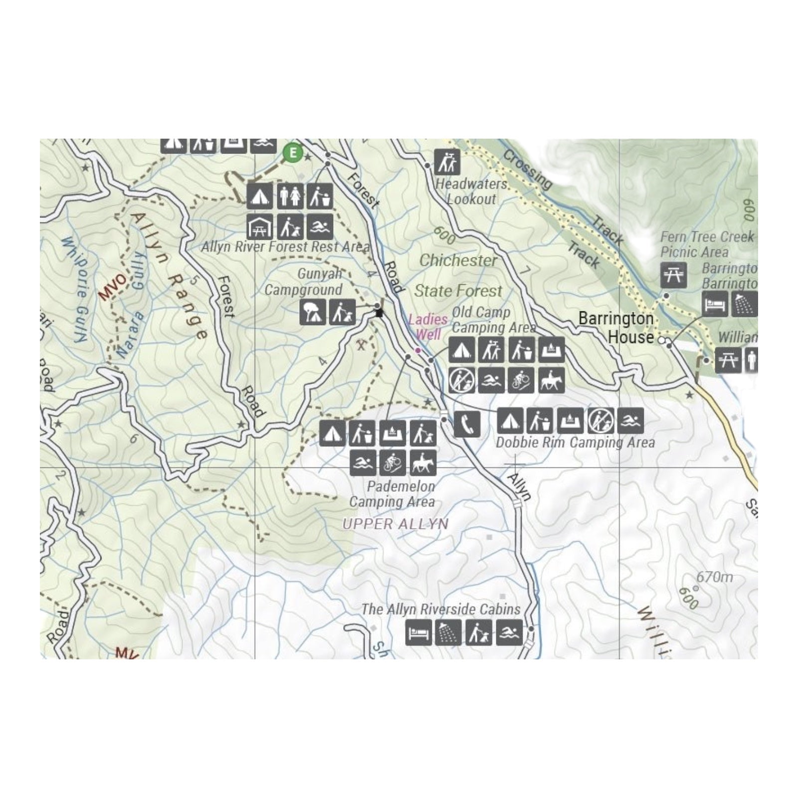 HEMA MAP MID NORTH COAST NSW