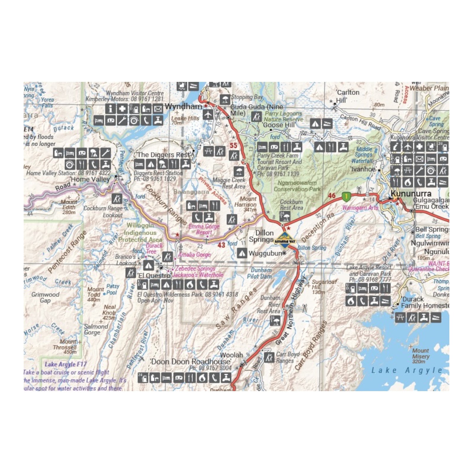 HEMA MAP THE KIMBERLEY