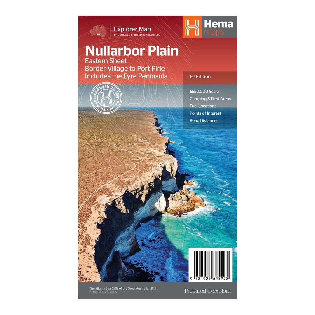 Hema Map Nullarbor Plain Eastern