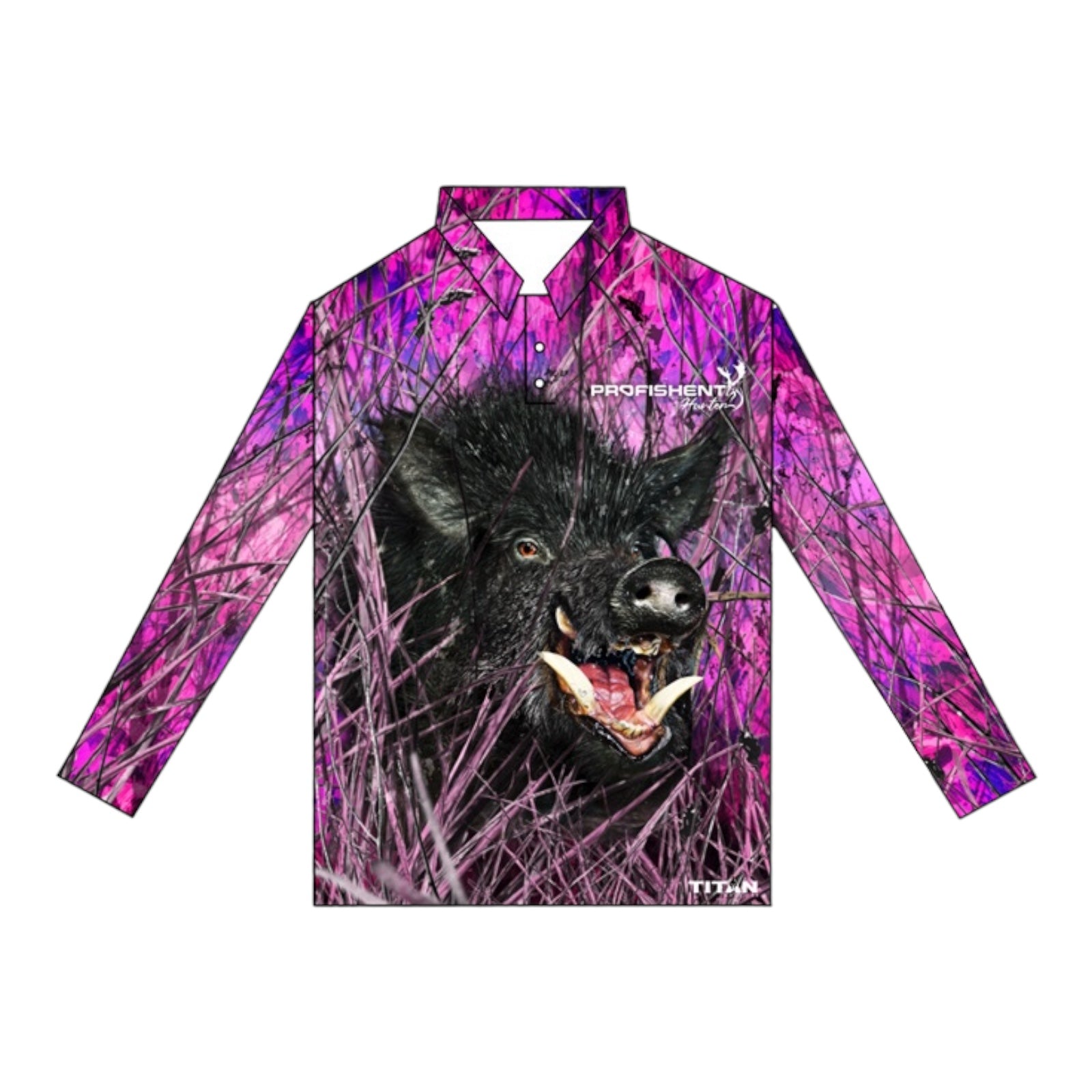 PROFISHENT PINK GINGER PIG SHIRT