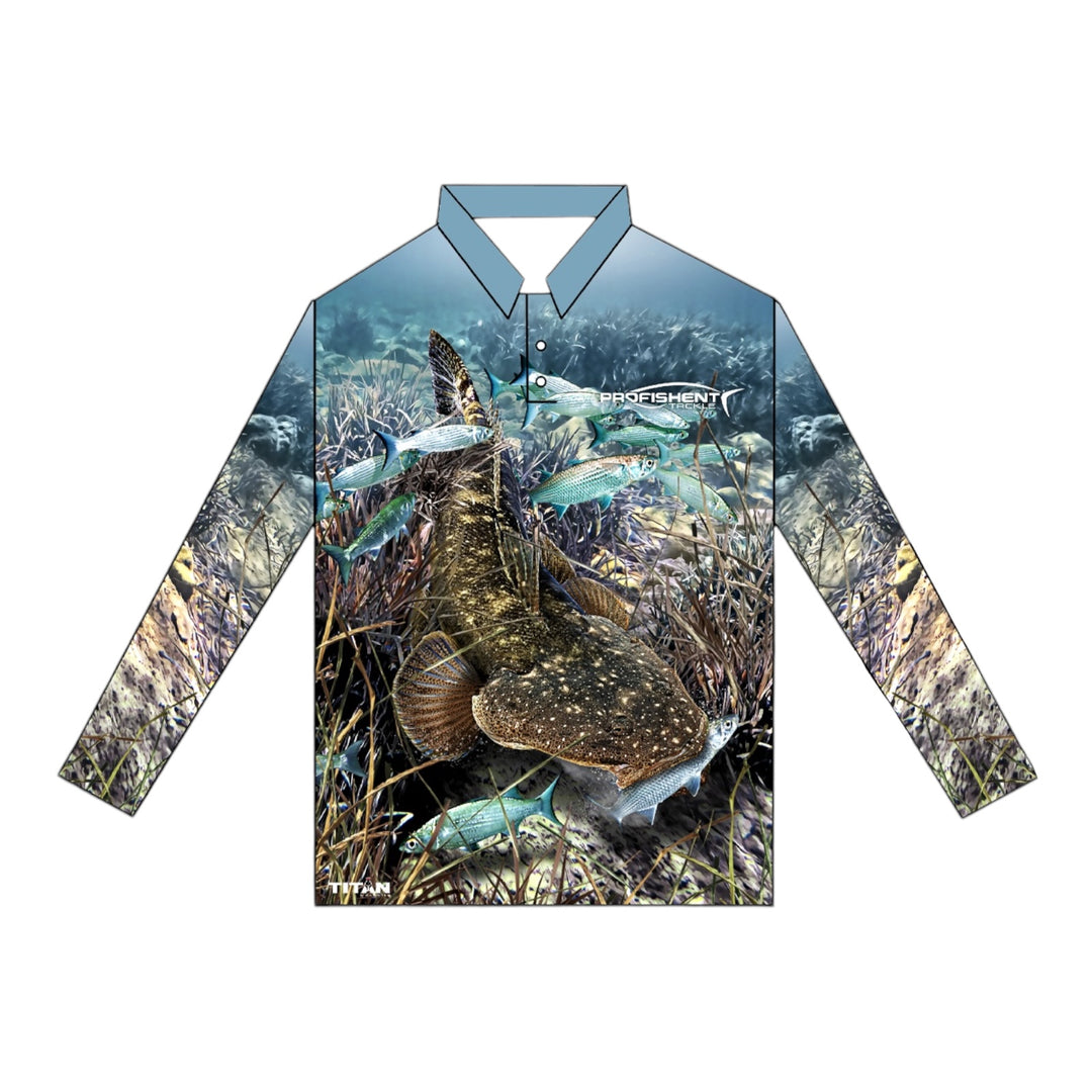 PROFISHENT DUSKY FLATHEAD KIDS SHIRT