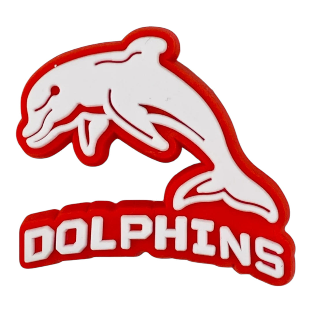 NRL DOLPHINS CROC CHARMS
