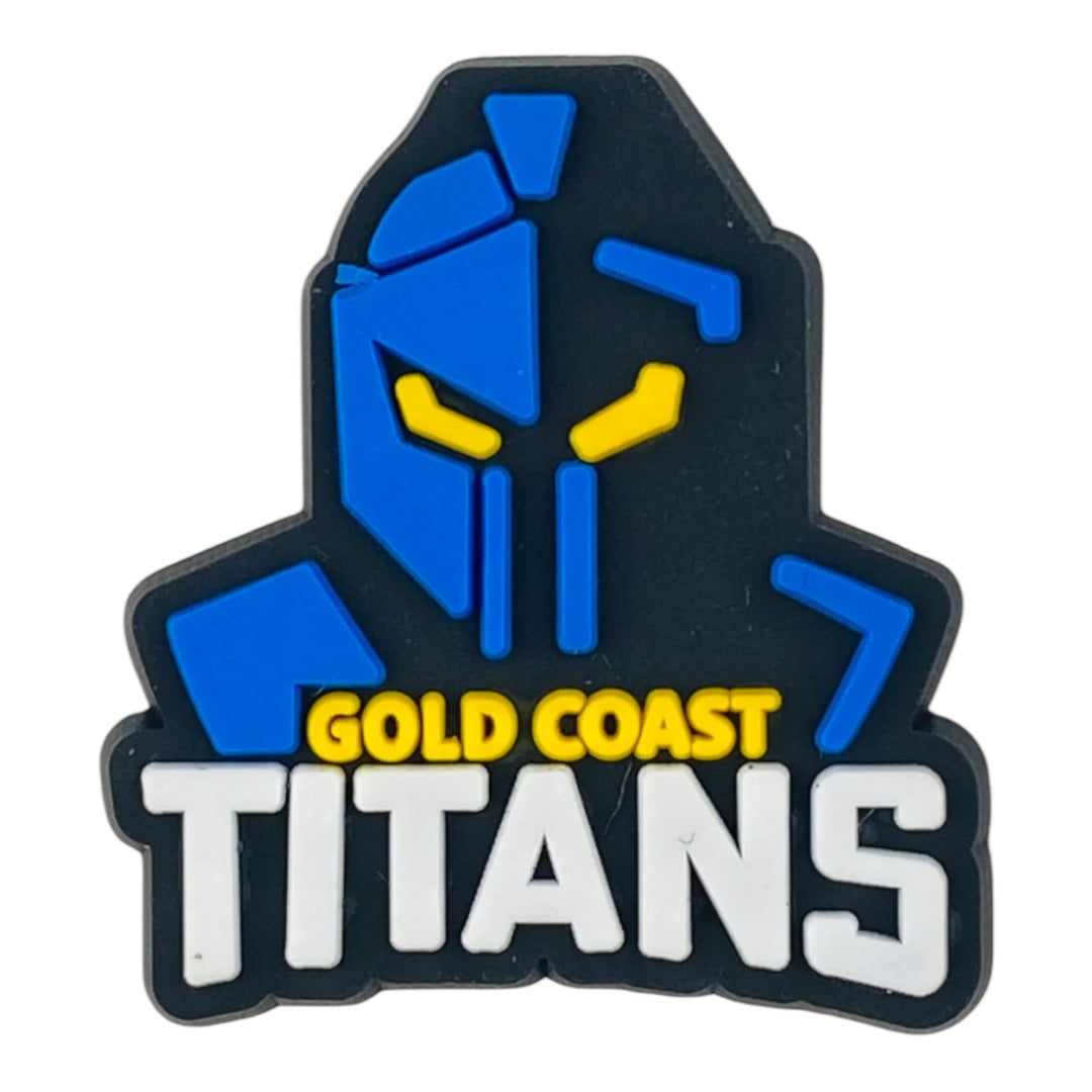 NRL TITANS CROC CHARMS