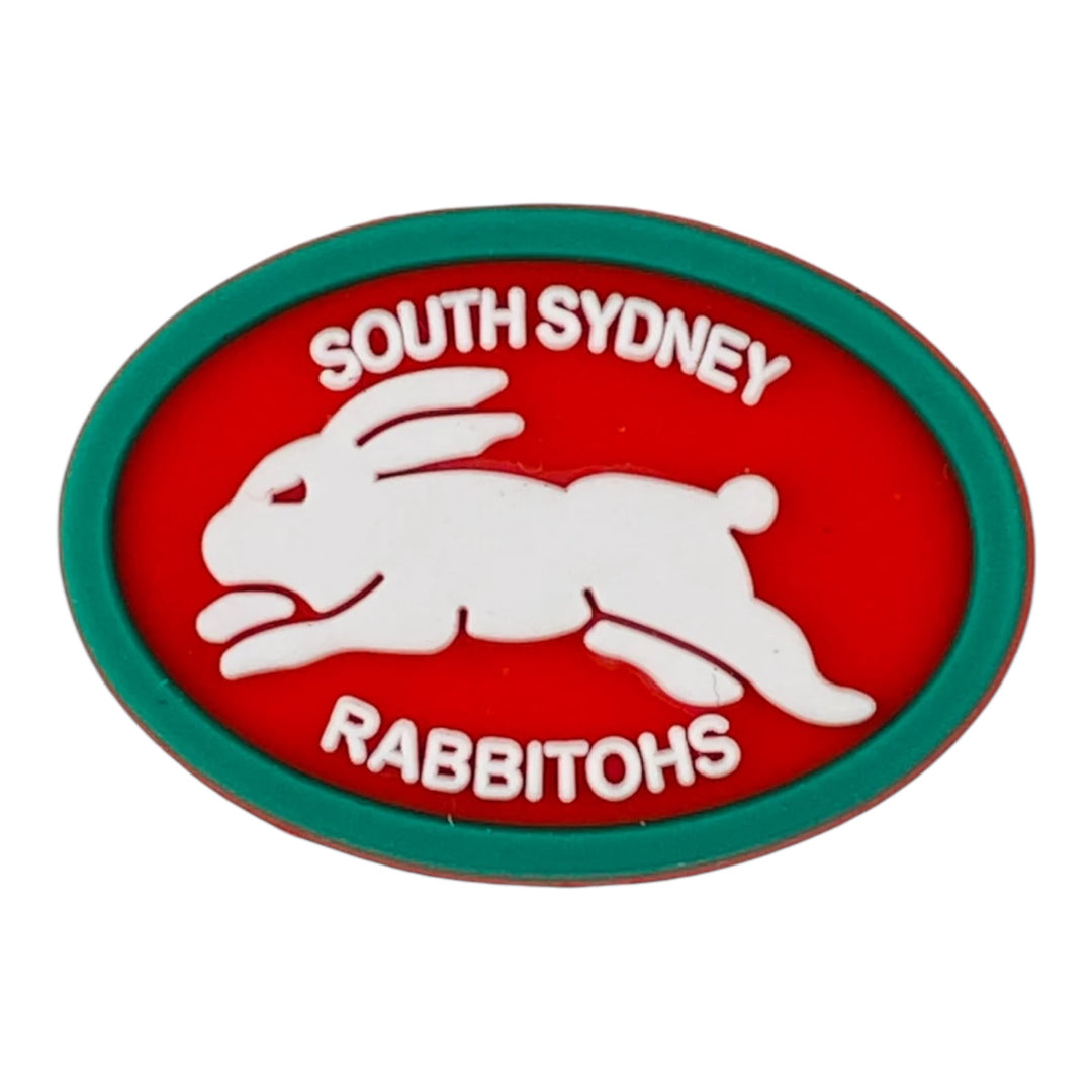 NRL RABBITOHS CROC CHARMS
