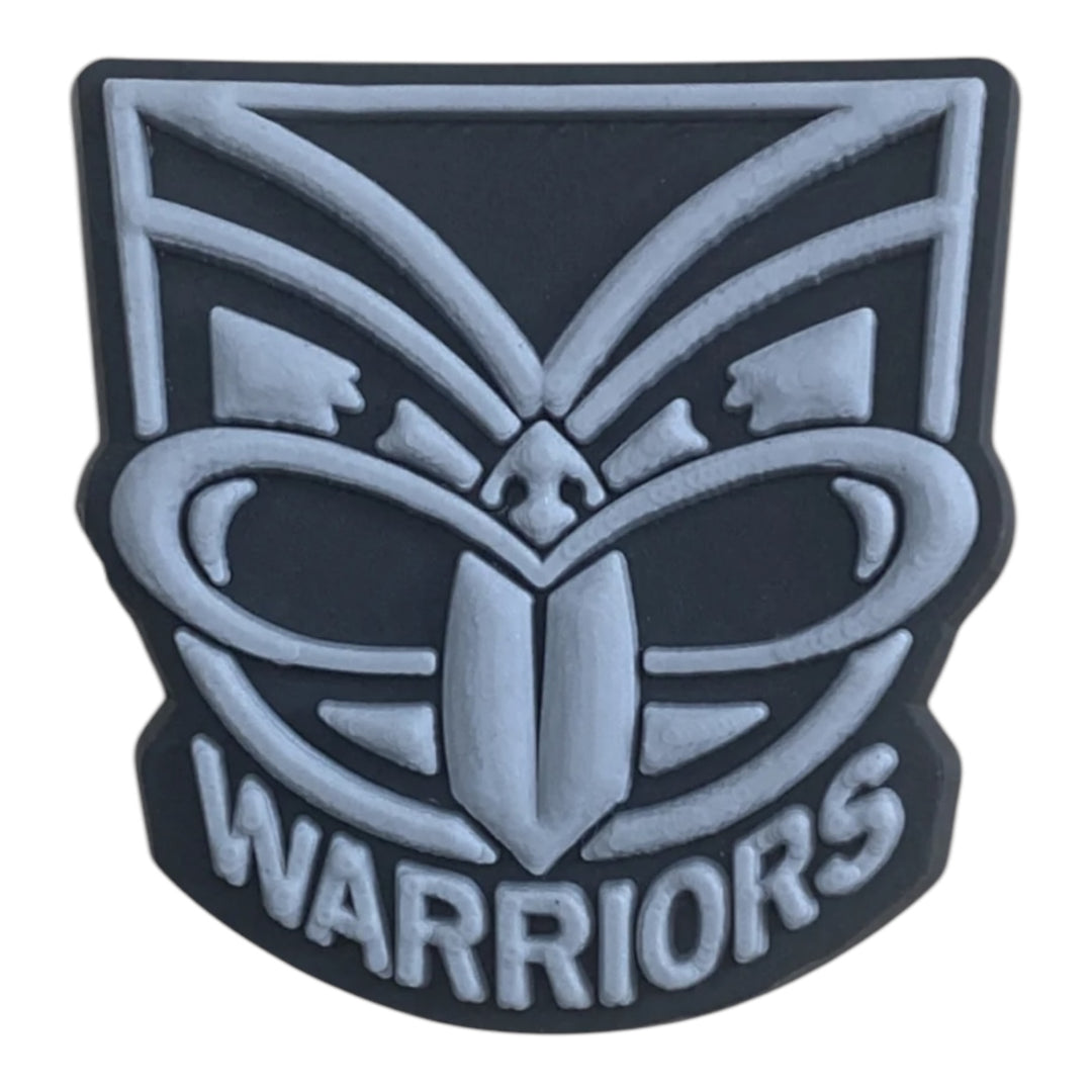 NRL WARRIORS CROC CHARMS