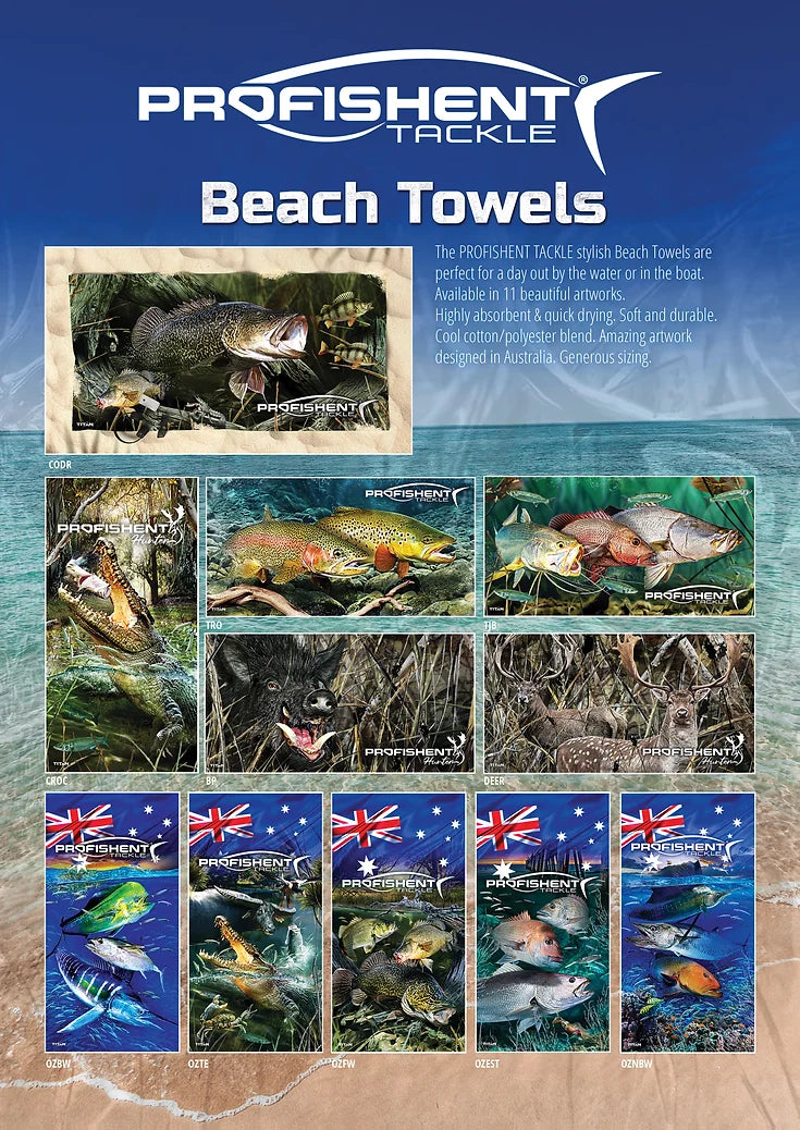 PROFISHENT BEACH TOWEL