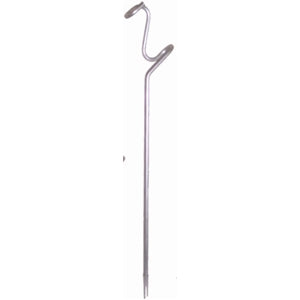 STM ROD HOLDER CURLY ALUMINIUM
