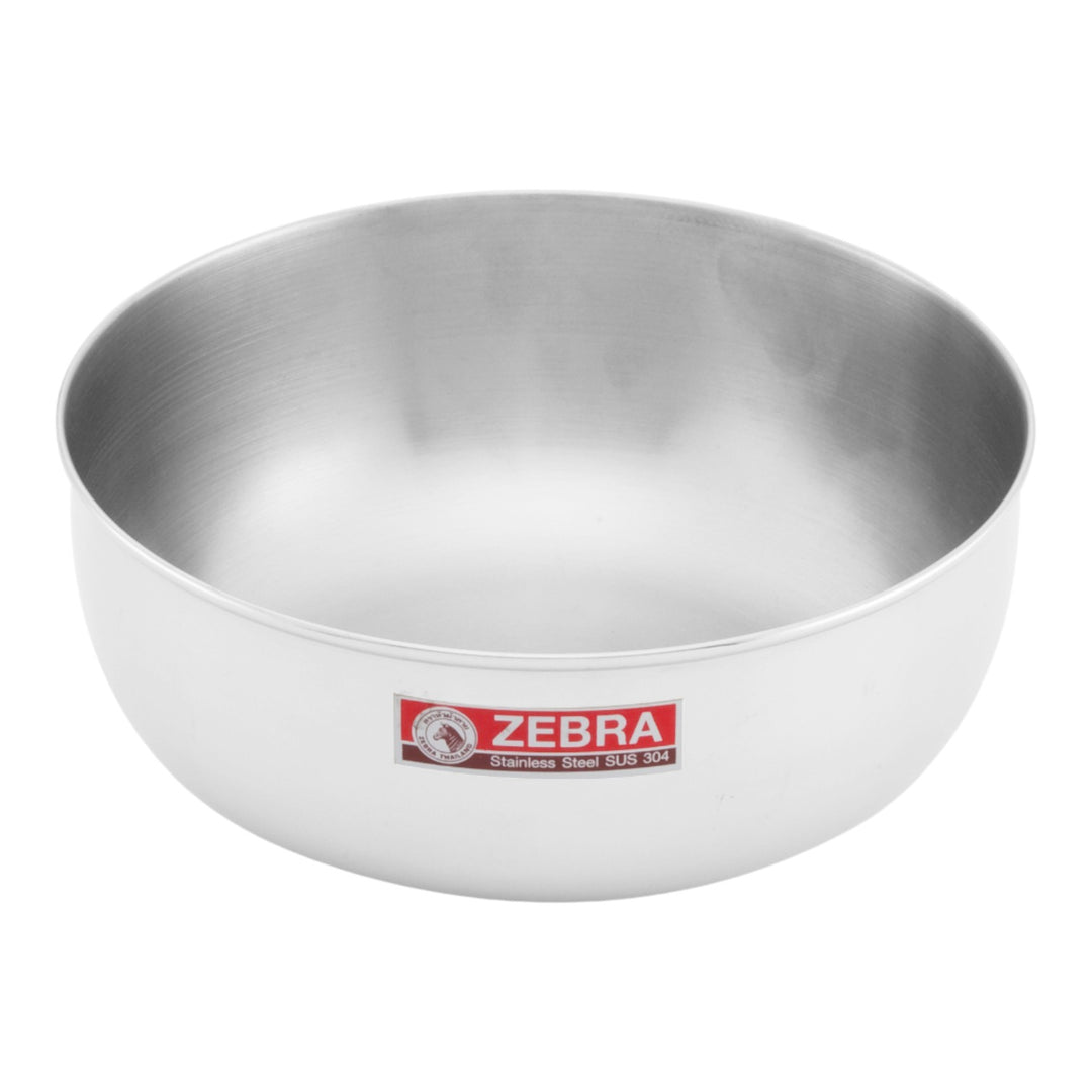 Zebra Stainless Steel Bowl