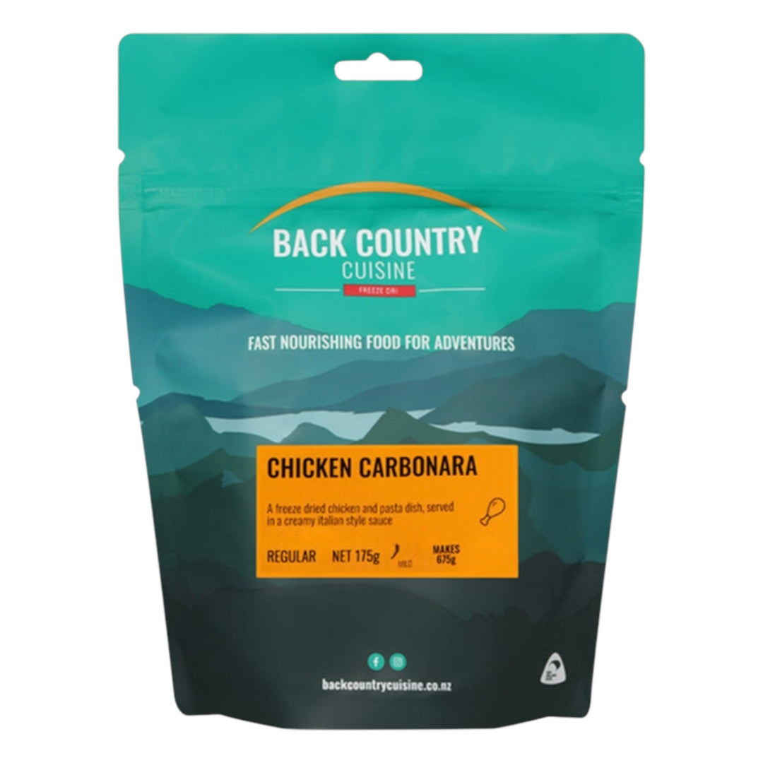 BACK COUNTRY CUISINE CHICKEN CARBONARA