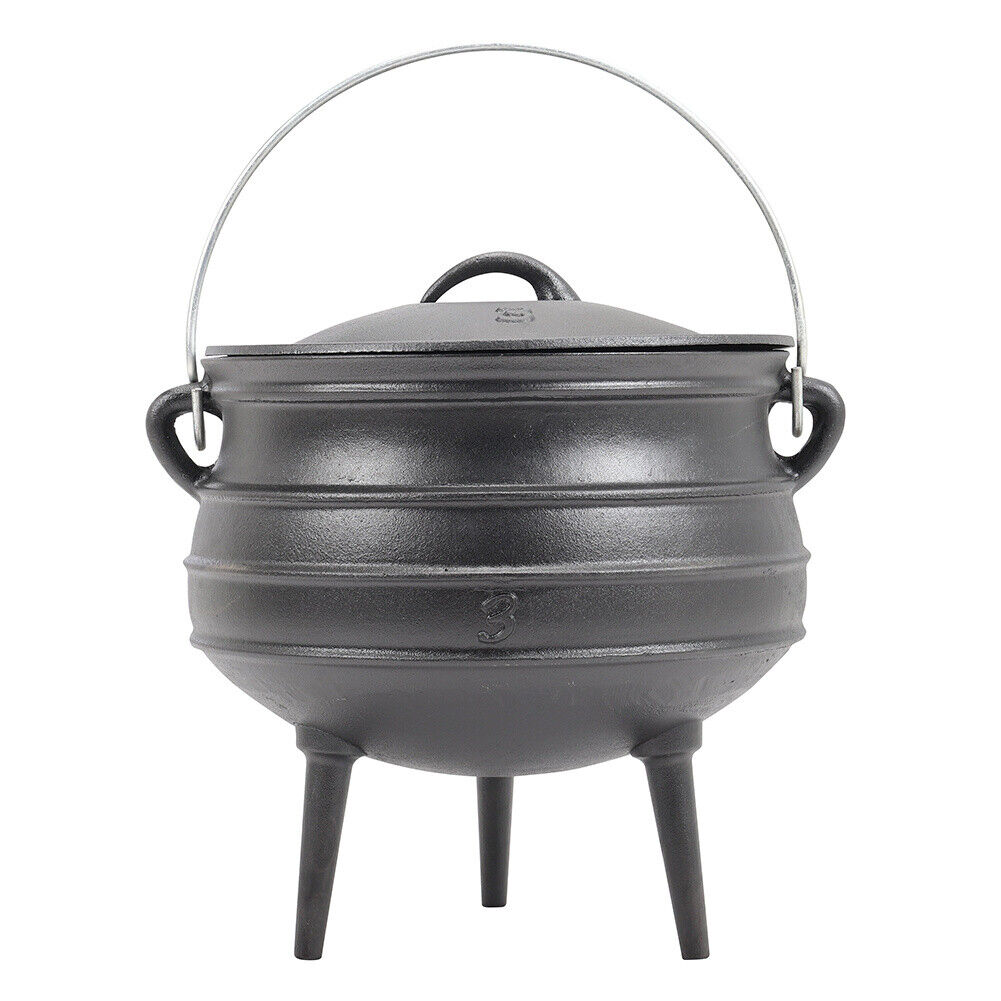 CAMPFIRE POTJIE POT CAST IRON 8L