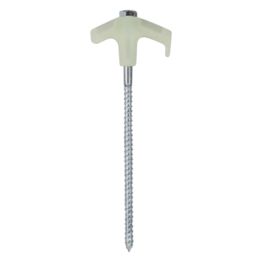 OZTRAIL TENT PEG SCREW-IN 25PC SET GLOW IN THE DARK